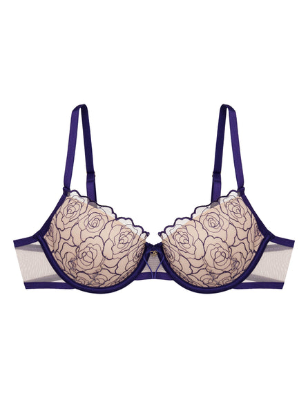 42513-59X Бежевий / Темно-синій